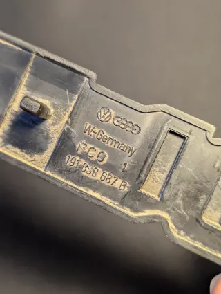 Logo Stemma VW Golf MK2 GL posteriore originale