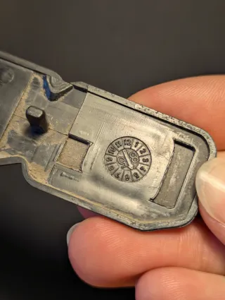 Logo Stemma VW Golf MK2 GL posteriore originale