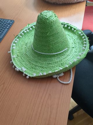 Sombrero mexicano mariachi verde
