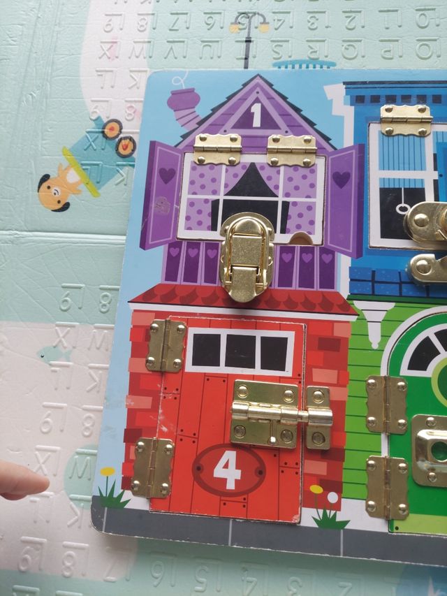 Tablero de actividades Montessori