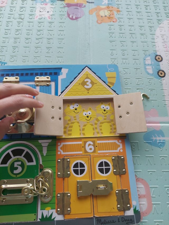 Tablero de actividades Montessori