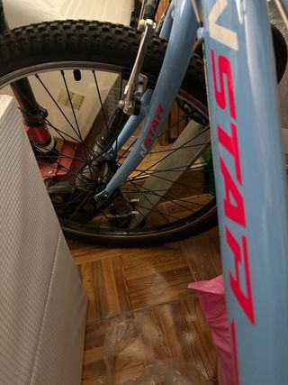 Bicicleta de seis velocidades. 24” casi nueva 