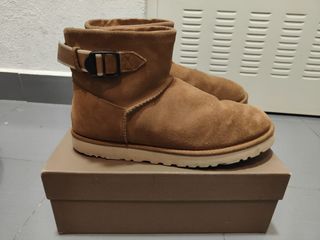 Botas UGG 45,5 Zapatos botines piel cuero XWZ 