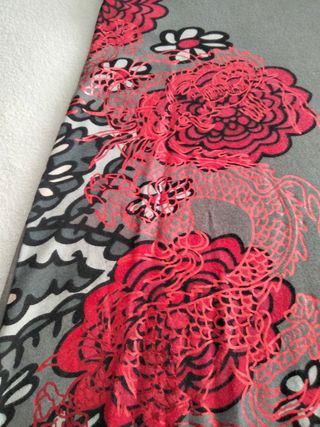 Falda estampada mujer