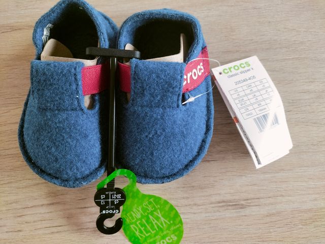 Crocs slippers Kids - azul jeans