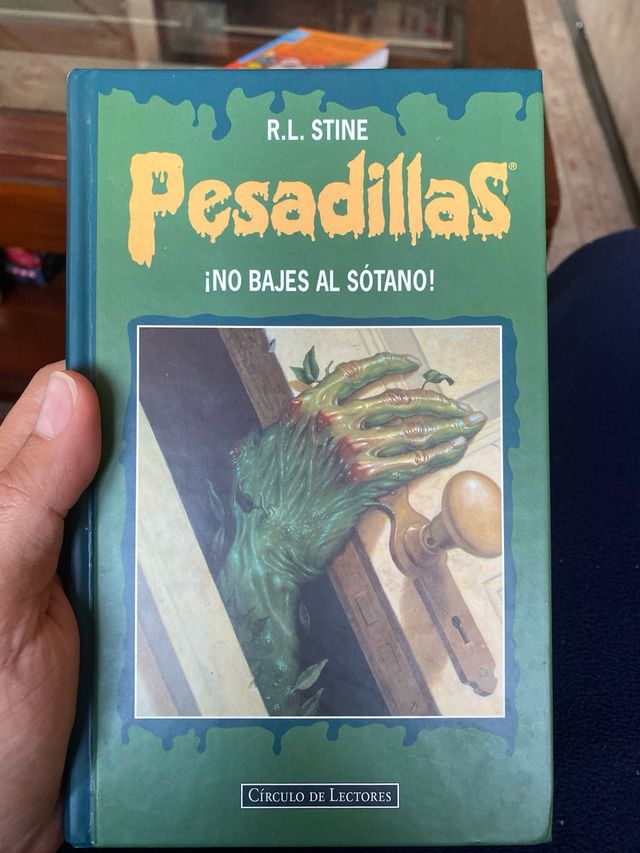 Libro Pesadillas ¡no Bajes Al Sótano!