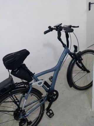 Btwin Bicicleta gran capacidad Eléctrica