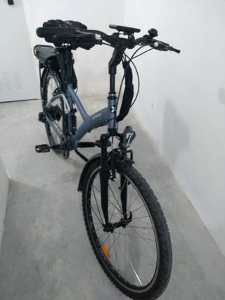 Btwin Bicicleta gran capacidad Eléctrica