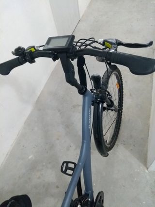 Btwin Bicicleta gran capacidad Eléctrica