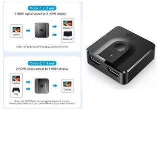 Splitter/Switch HDMI 2.0 4K 1x2 bidirec