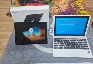 Tablet Microsoft SURFACE Go +HP notebook Tablet/PC