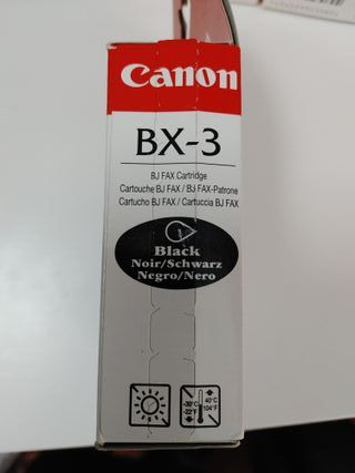 CARTUCHO - CANON - BX 3 - NEGRO