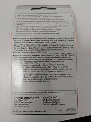 CARTUCHO - CANON - BX 3 - NEGRO