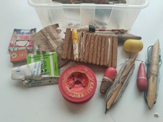 Kit pesca antiguo