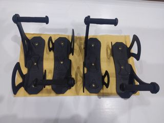 4x Ganchos para bicicleta de pared