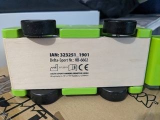 Camión de la basura de madera Lidl