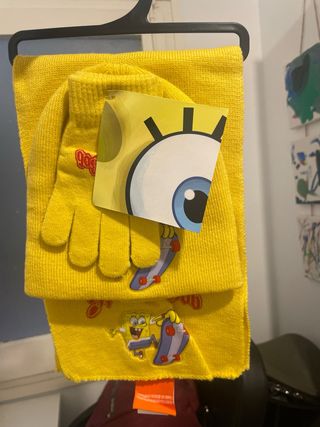 Set Bufanda gorro guantes