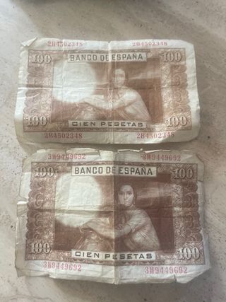 Billetes antiguos