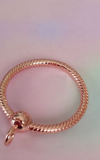 Colgante O para charms plata s925
