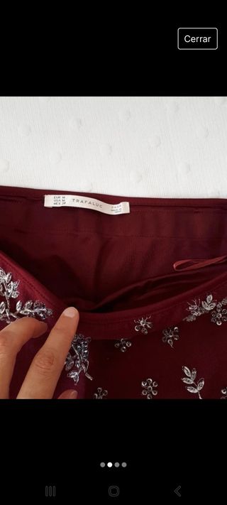 Falda zara 