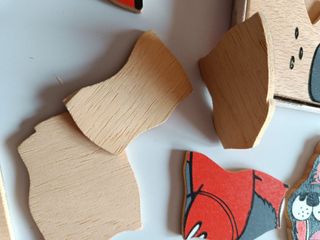 Puzzle de madera oso