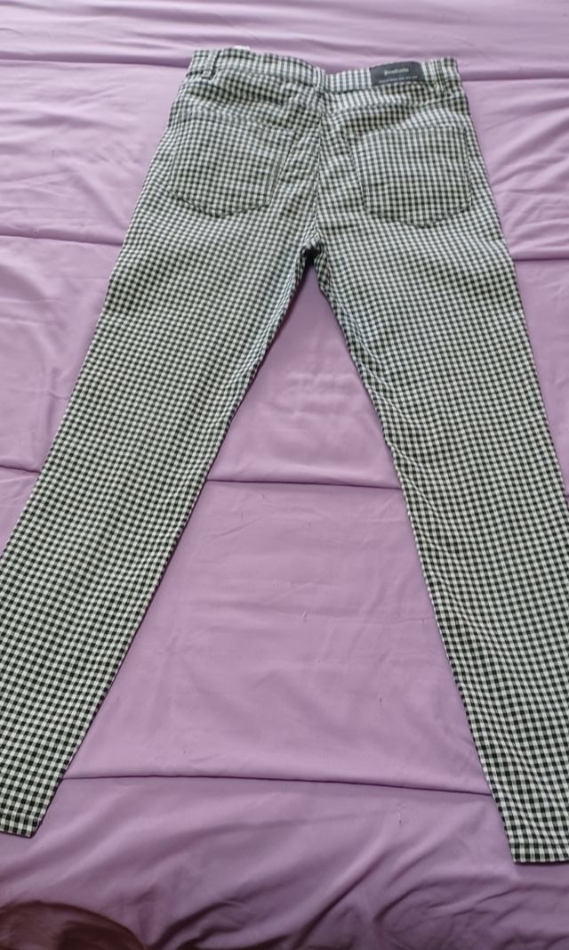 Pantalón vaquero cuadros