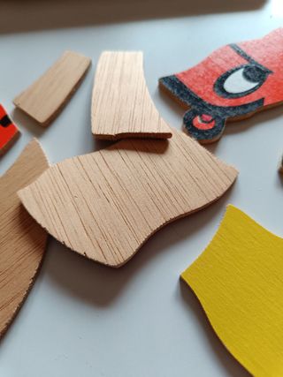 Puzzle de madera hipopótamo