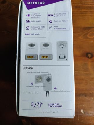 Adaptador PLC Netgear CPL 2000