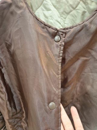 Abrigo mujer reversible XL NUEVa