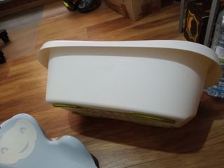 Bañera y asiento para bebé
