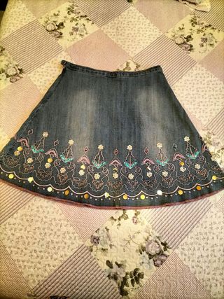 Falda vaquera