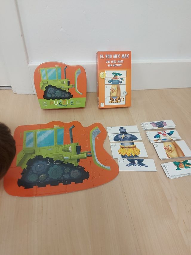 Puzzle pack lote cocodrile creek y zoo