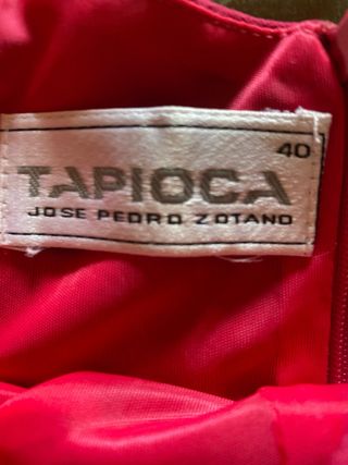 Vestido fiesta magenta