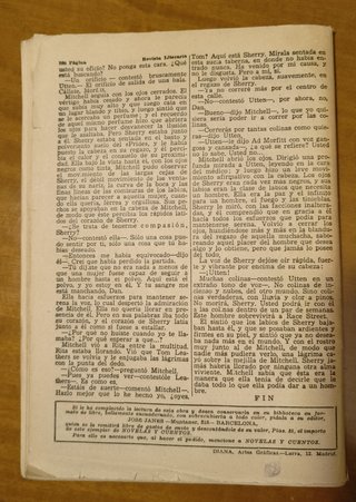 Revista literaria antigua