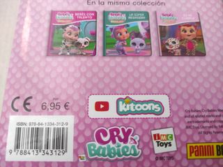 Lote 4 libros nuevos bebés llorones