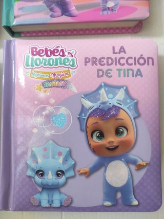 Lote 4 libros nuevos bebés llorones