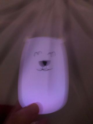 Lampada a forma di orso che cambia colore 