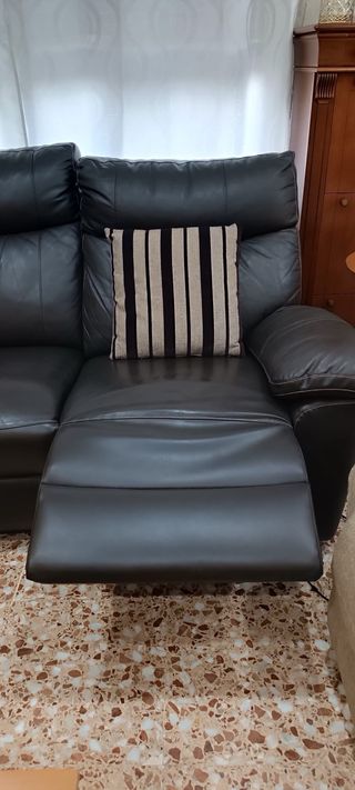 Sofa Piel 3 Plazas