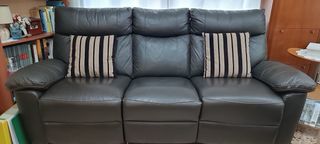 Sofa Piel 3 Plazas
