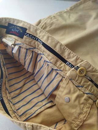 Bermudas cortas Camel Paul&Shark talla 50
