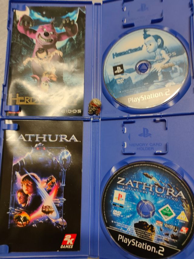 LOTE DE CUATRI JUEGOS DE PS2 INFANTILES COMPLETOS