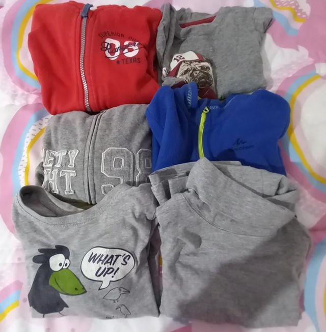 Lote ropa niño 5 años