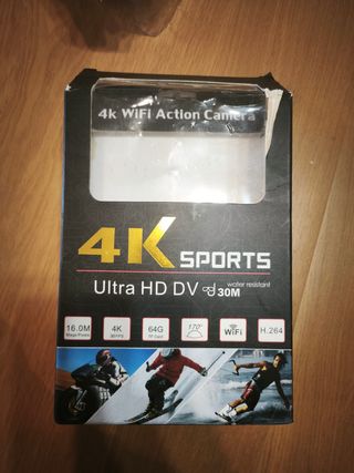 Cámara 4k sports (tipo GoPro)