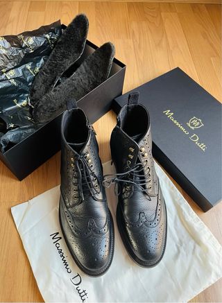 Botin Hombre New Massimo Dutti Coleccion Limitada 
