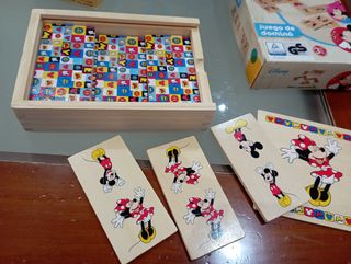 Juego domino madera