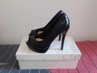 Lote 4 pares de zapatos mujer piel 36