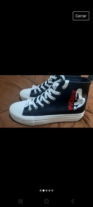 Zapatillas botin plataforma T.39