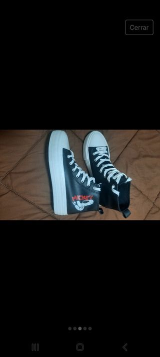 Zapatillas botin plataforma T.39