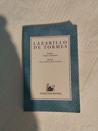 Clásico literatura Lazarillo de Tormes