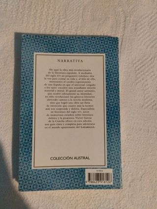 Clásico literatura Lazarillo de Tormes